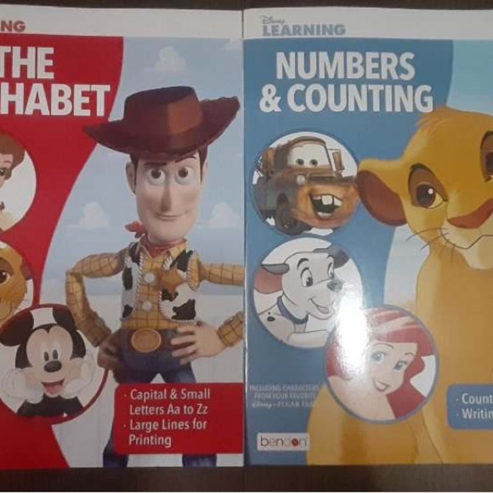 Alphabet and Numbers & Counting Books